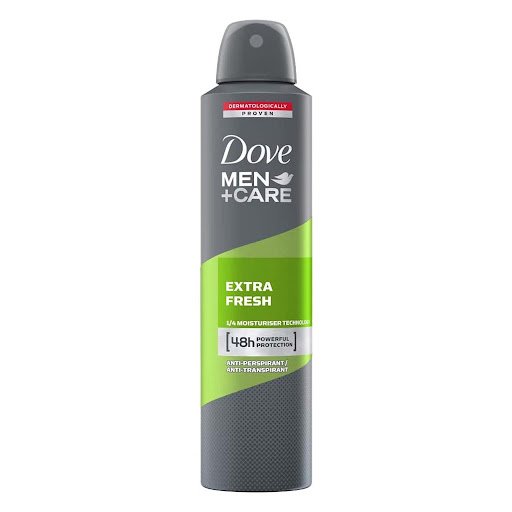 DOVE SPRAY MEN EXTRA FRESH 250ML