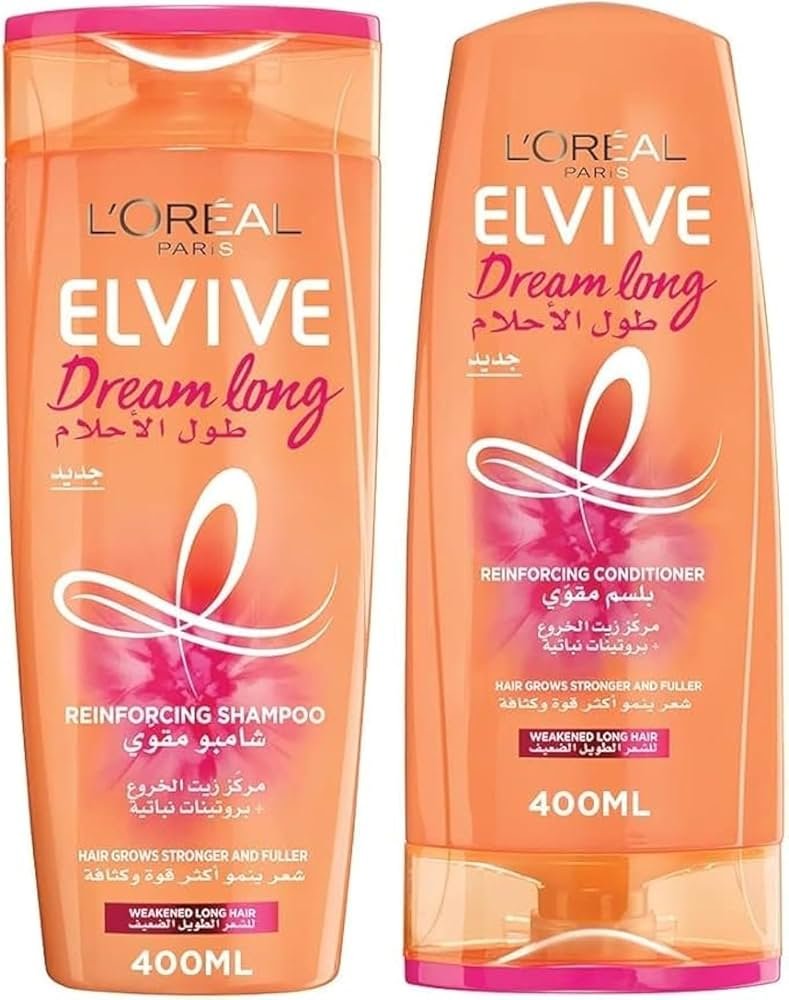 ELVIVE SHAMPOO DREAM LONG STRAIGHT 400ML مصري