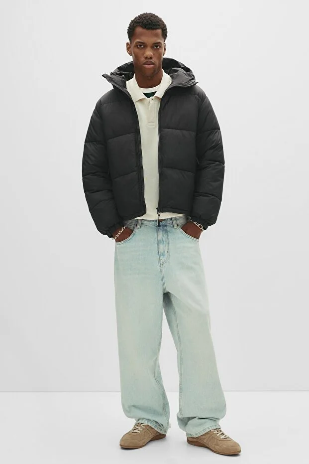 جاكيت مطري من pull&bear