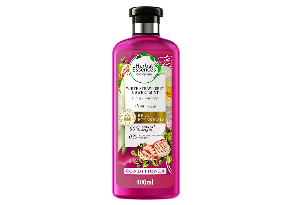 HERBAL ESSENCES CONDITIONER WHITE STRAWBERRY & MINT400ML