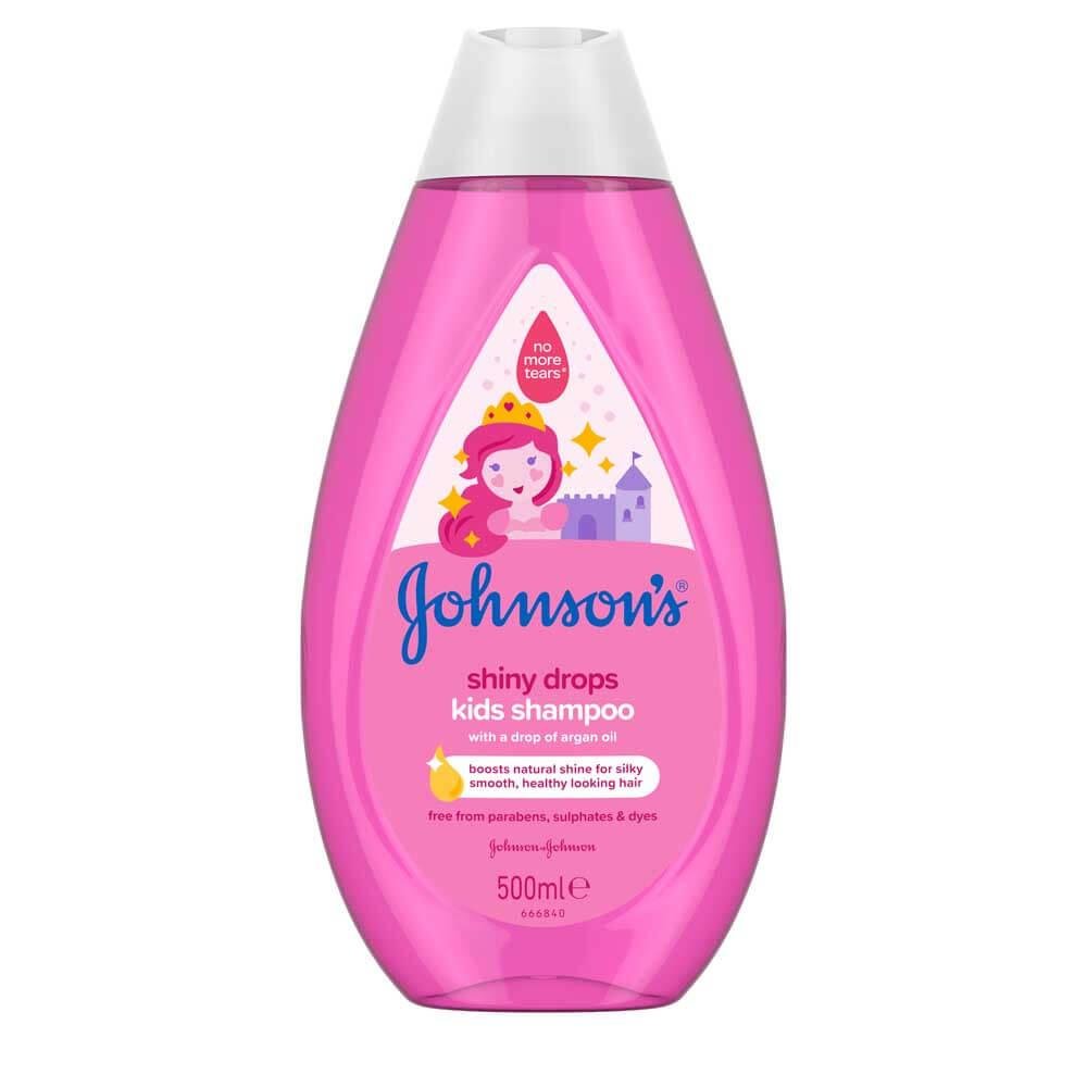 JOHNSONS SHINY DROPS KIDS SHAMPOO 500ML