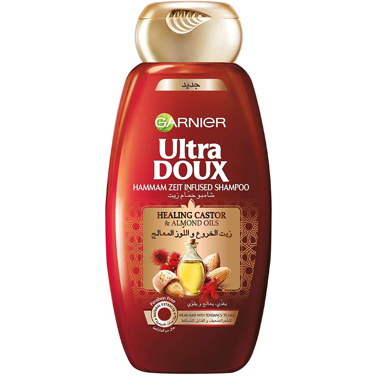 ULTRA DOUX SHAMPOO RESTORING CASTOR 400ML