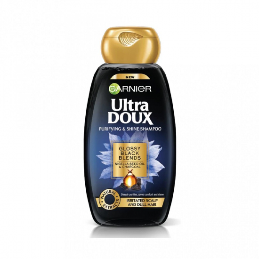 ULTRA DOUX SHAMPOO BLACK CHARCOAL & NIGELLA SEED OIL 400ML