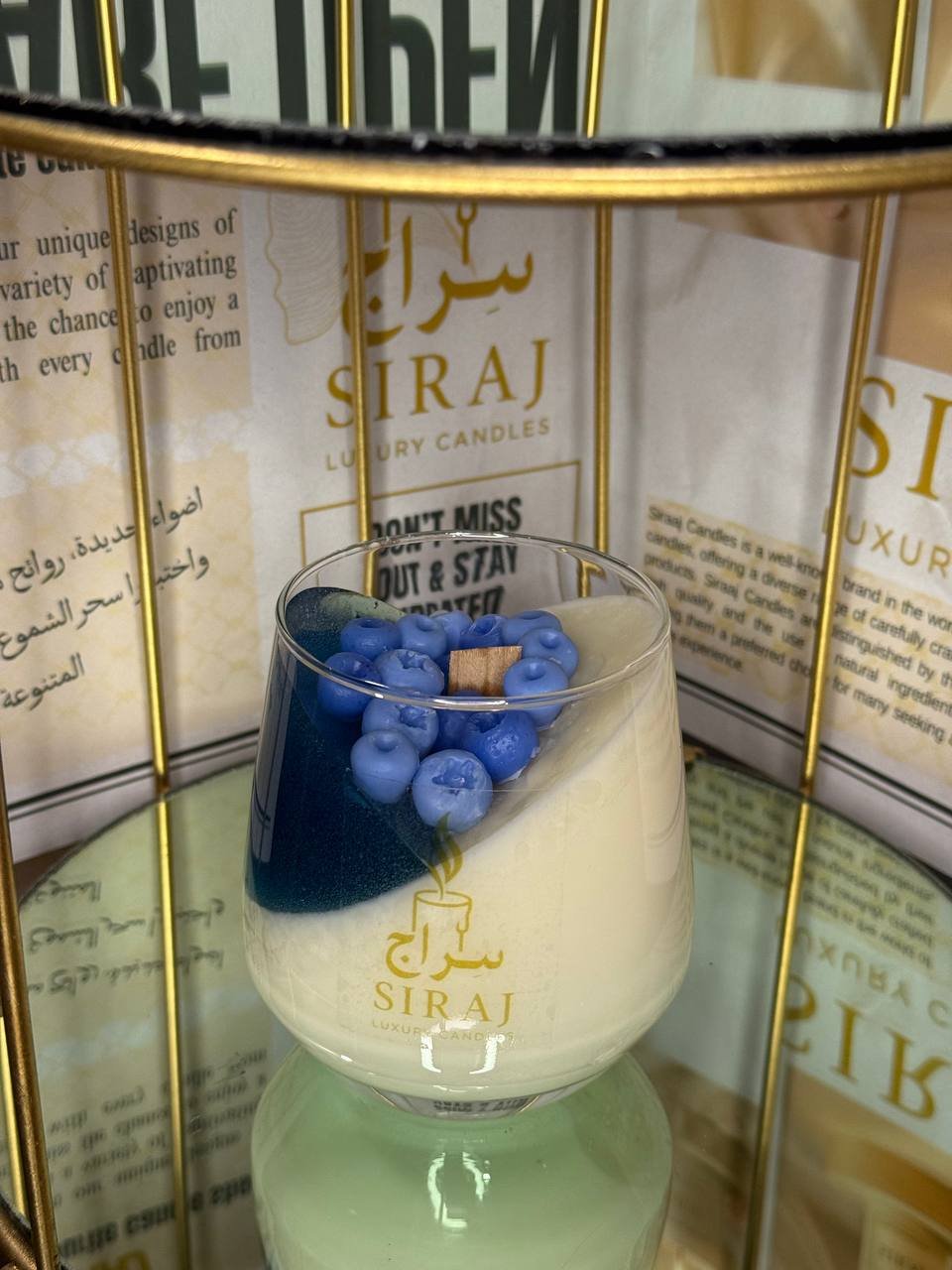 Blueberry Cup Candle