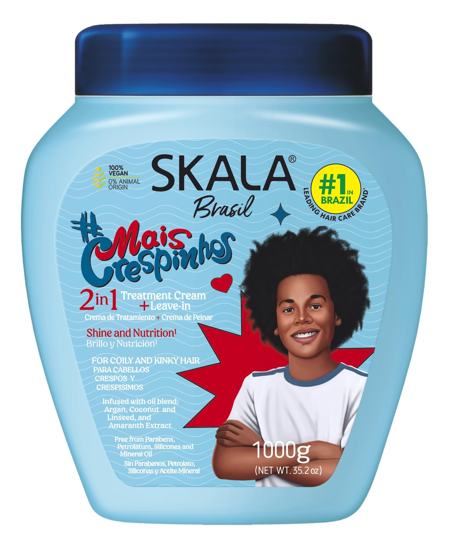 SKALA BRAZIL MAIS CRESPINHOS 1000G