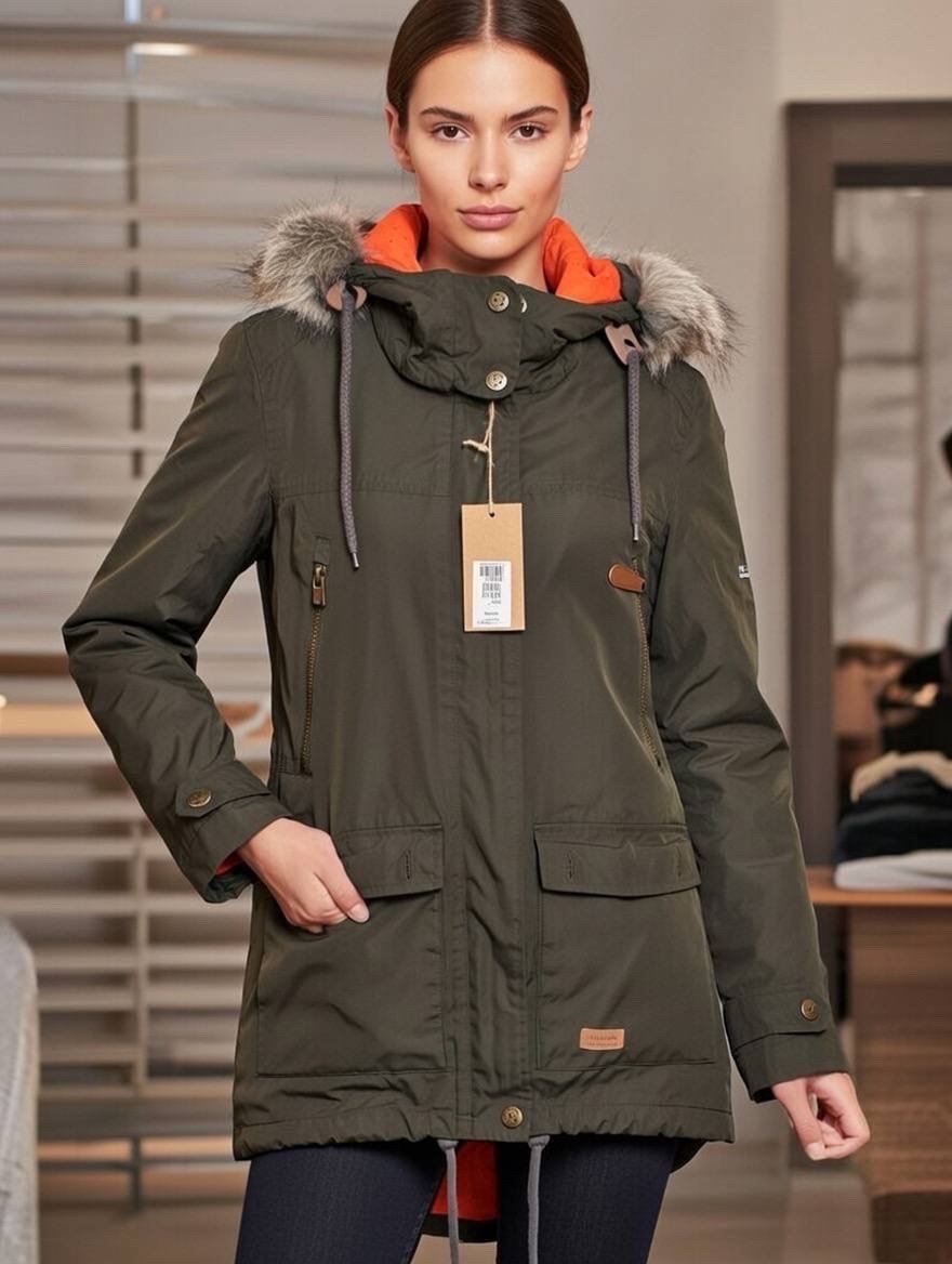 جاكيت باركا (Parka) نسائي من ماركة Trespass
